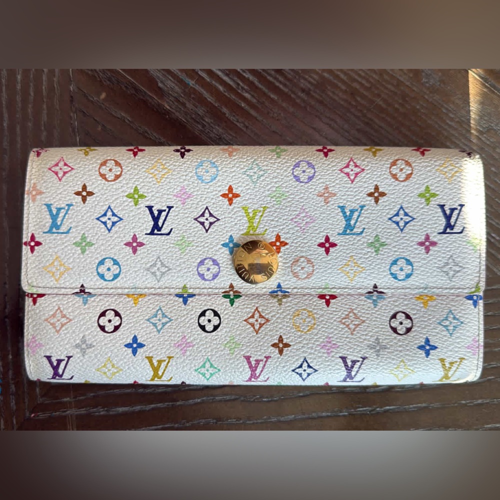 Louis Vuitton Multicolor Monogram Original Murakami Wallet